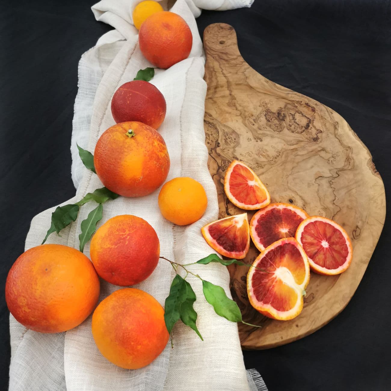 Blood Orange, the raw material